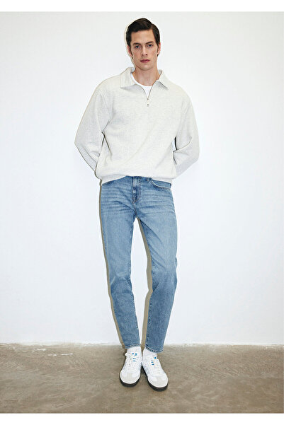 Mavi Milan Premium Μπλε Misty Light Jean παντελόνι 0081083030