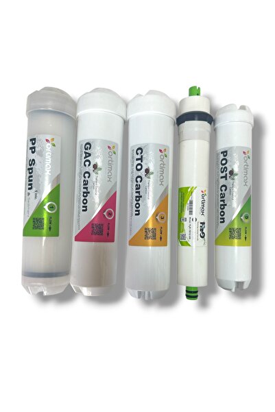 Ortimax Green plus su arıtma filtre seti ( tüm marka cihazlara uyumludur)