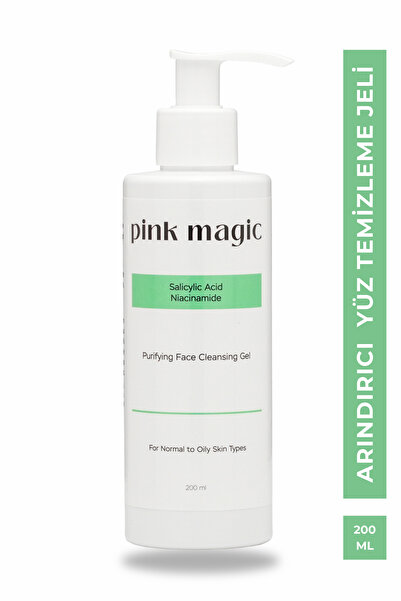 pink magic Arındırıcı Yüz Temizleme Jeli - Normal, Karma ve Yağlı Ciltlere Özel