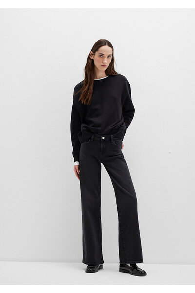 Mavi Deli Dolu Casual Vintage Gri Smoke Jean Pantolon 1010483050