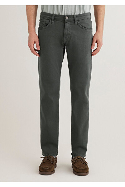 Mavi Hunter Yosun Yeşili Comfort Gabardin Pantolon 0020285644