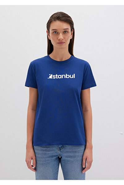 Mavi Istanbulské tričko s potlačou Semi slim Fit / Semi Slim Fit 1612111 -70722