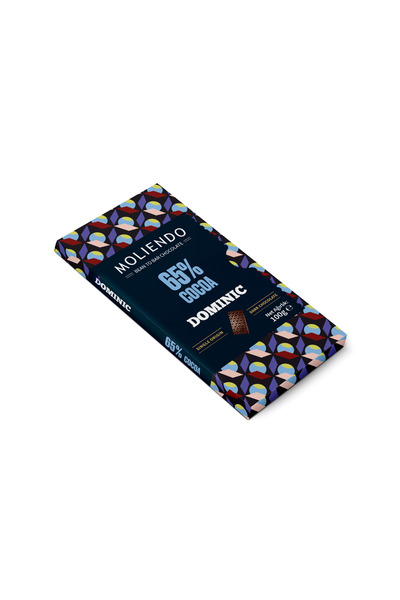 Moliendo Finest Coffee Dominic %65 Kakao Premium Tablet Çikolata 100 g
