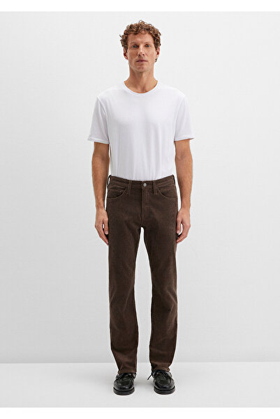 Mavi Hunter Brown Velvet Trousers 0020235666
