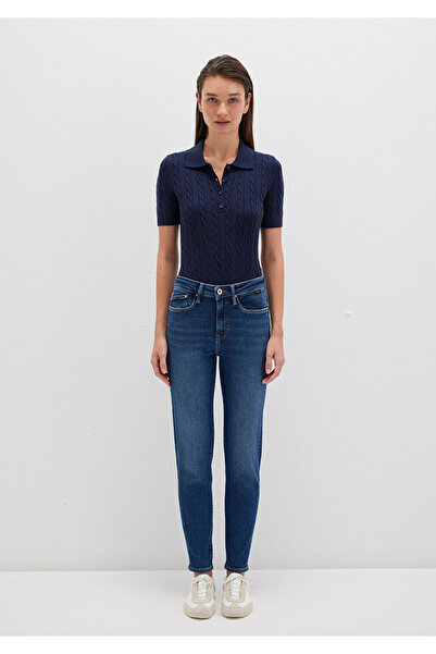 Mavi Cindy Gold Shape Koyu Jean Pantolon 100277-33687