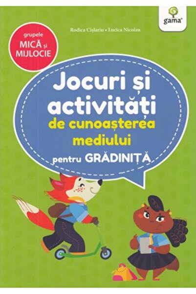 Gama Environmental education games and activities for kindergarten, junior an...