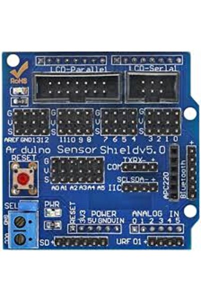 Genel Markalar Arduino Uno Sensör Shield' V5.0
