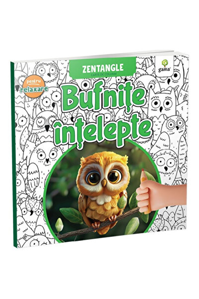 Gama Bufnițe înțelepte. Carte de colorat