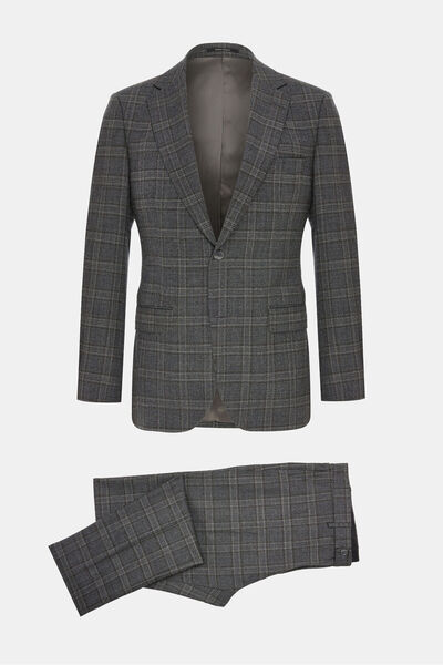 W Collection Anthracite Buttoned Suit