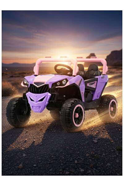 CAR Electric 4WD With 2Motors &12V4.5A Battery, RC 29-F610-PURPLE
