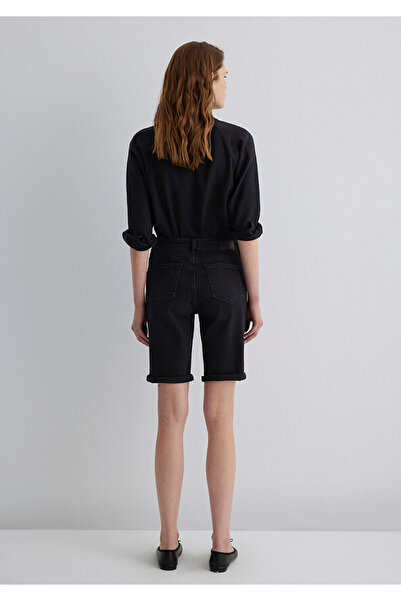Mavi Alexis Casual Vintage Antrasit Jean Şort 1441524752