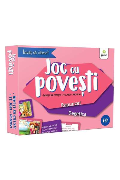 Gama Rapunzel - Jocuri cu degetele/ Cărți pentru învățarea cititului