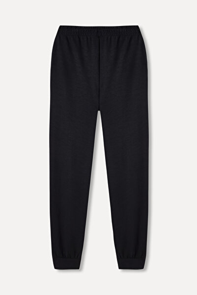 Mudo Straight Fit Tie-Waist Modal Blend Trackpants