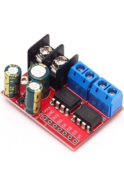 Arduino 3V-14V 5A L298N H-Bridge Çift Dc Motor Sürücü Modülü