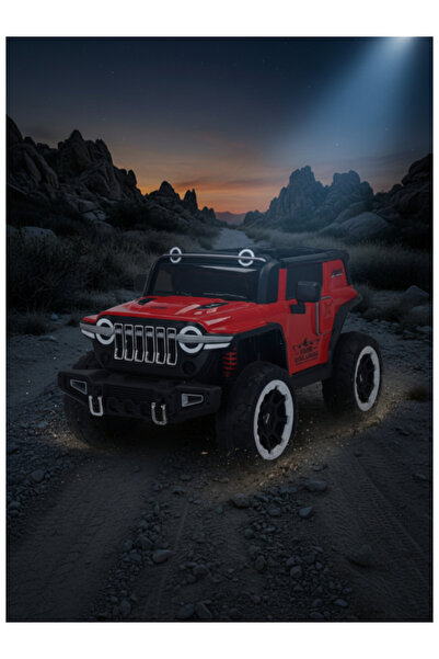 CAR Electric 4WD With 2Motors &12V4.5A Battery, RC 29-F593-RED