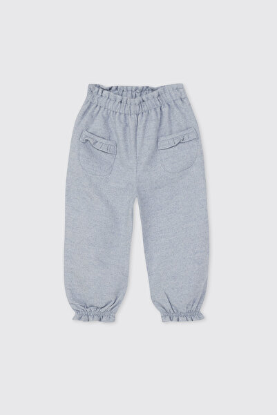 Panço Patachou Yenidoğan Büzgü Detaylı Mavi Pantolon