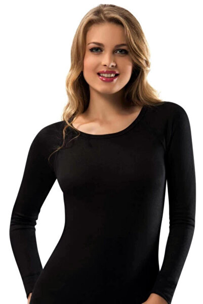 Tutku Elit Women's Black Thermal Top 1 Pack 2706