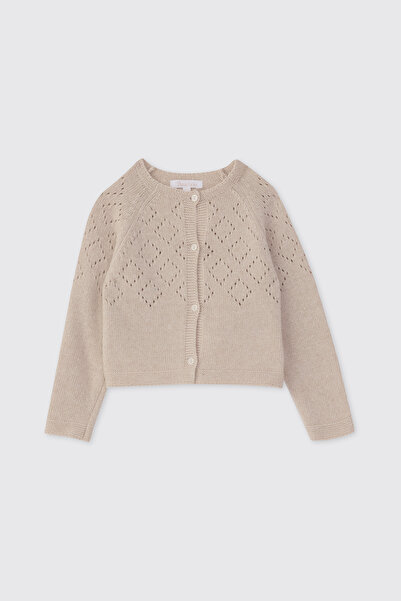 Panço Patachou Yenidoğan Bej Triko Hırka