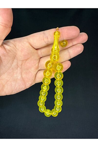 Anemore Collection EFE BOY MASKOT ŞAK ŞAK مسبحة صلاة أكريليك أصفر اللون مقاس ...