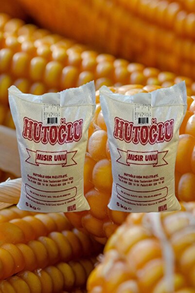 HUTOĞLU Rize Mısır Unu 5 Kg 2 Li Paket.taş Değirmeni