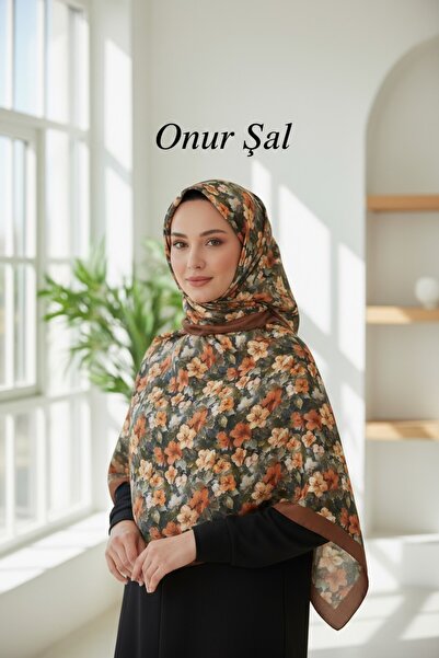 Onur شال - نموذج جديد من قماش الفوال القطني، شال موسمي، منتج رائج، متجر موجا