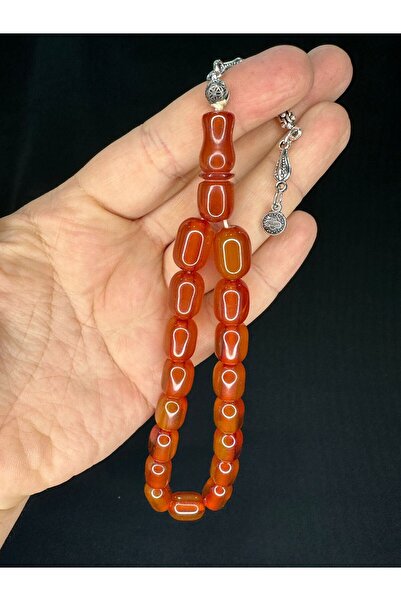 Anemore Collection EFE BOY MASKOT ŞAK ŞAK TESBİH ÇUBUK KEHRİBAR BÜYÜK BOY T-750