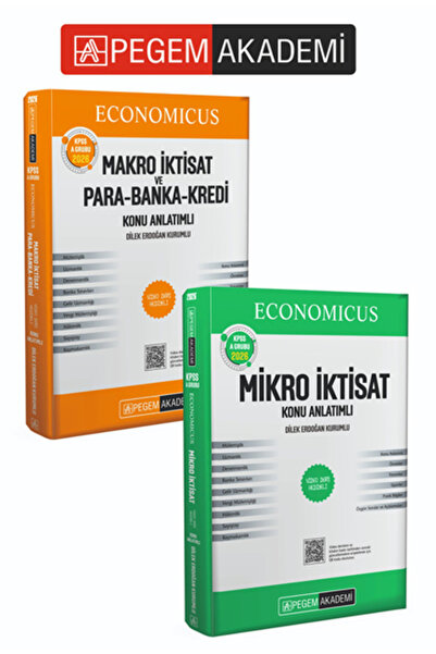 Pegem Akademi Yayıncılık PEGEM AKADEMİ KPSS A Grubu Makro İktisat - Mikro İkt...