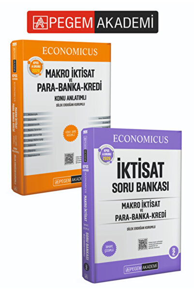 Pegem Akademi Yayıncılık PEGEM AKADEMİ KPSS A Grubu Makro İktisat Konu Anlatı...
