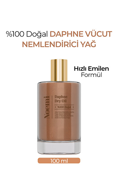 Noemi %100 Doğal Daphne Vücut Nemlendirici Yağ - Besleyici, Canlandırıcı, Par...