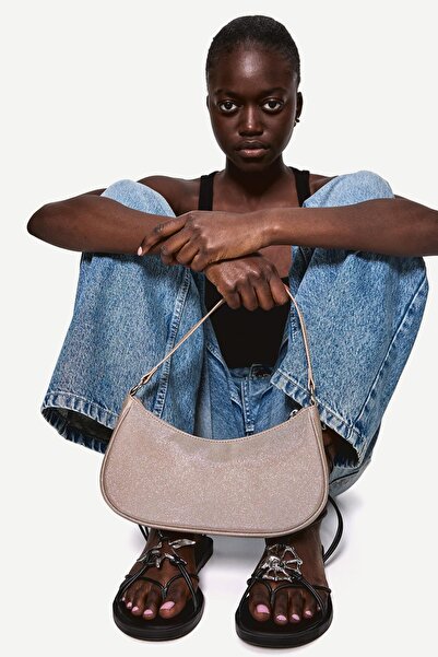 Bershka Parıltılı mini çanta