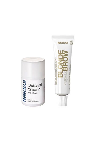 Refectocil Kaş + Kirpik Boyası Sarı Blonde Brow 15 Ml + Krem Oksidan 100 Ml