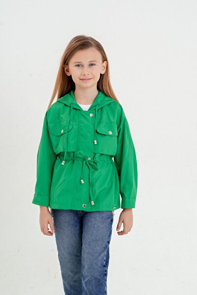 HAUSEkids 4-16 ani Dream Alice Haina de ploaie și jachetă de vânt pentru fete...