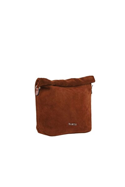 Bueno Shoes Tan Ceylan Suede Women's Cross Bag 01wbq11902