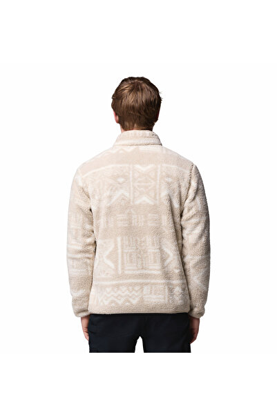 Columbia Men's Outdoor Fleece Jacket Am3598 Rugged Ridge High Pile Half Zip 2135471278