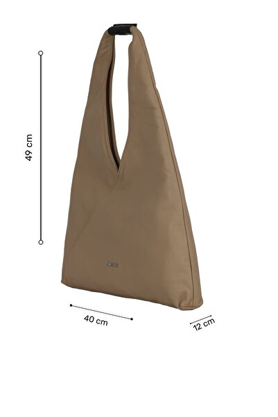 Bueno Shoes Mink Leather Women's Shoulder Bag 01Wbs7365