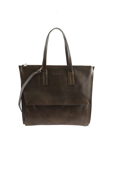 Bueno Shoes Brown Dark Leather Women's Crossbody Bag 01Wbu1950