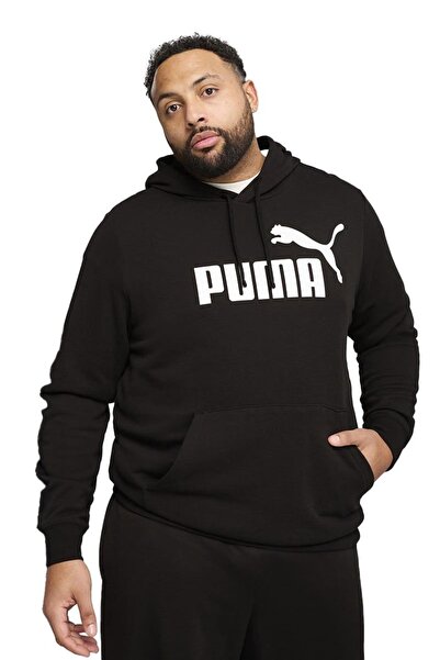 Puma 68257201 Αρ. ΕΣΣ. 1 Φούτερ με λογότυπο TR P Μαύρο ανδρικό φούτερ με κουκούλα και ελαστική μέση κανονική εφαρμογή με τύπωμα Sweats