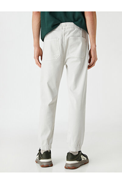 Koton Joggerhose mit Spitzenbund und Taschendetail