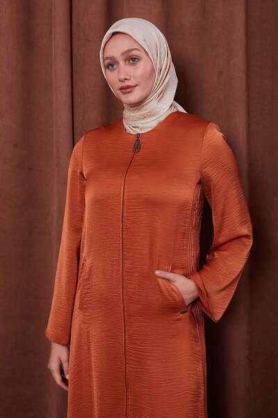 Levidor Salmon Crew Neck Basic Ferace