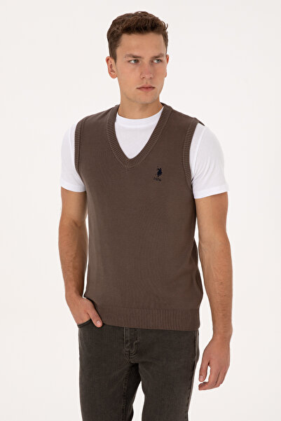 U.S. Polo Assn. Men's Mink Sweater 50316843-Vr052