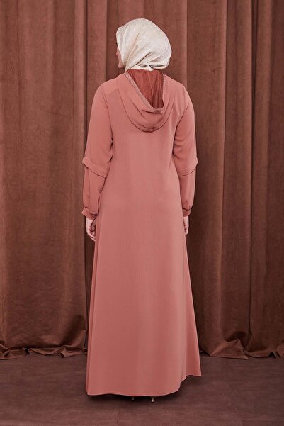 Levidor Tile Hooded Rope Detail Ferace