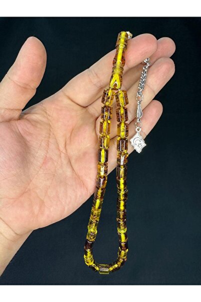 Anemore Collection DOMİNİK BENZETME YANSIMALI TESBİH KAPSÜL KESİM 11MMX8MM T-760