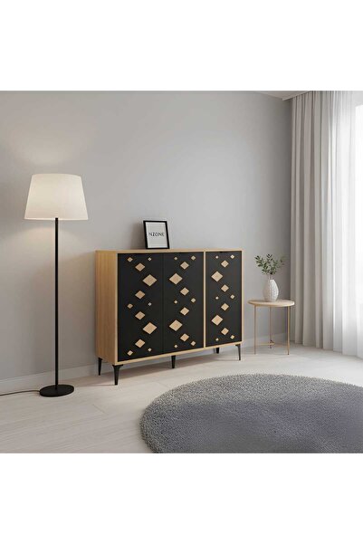 NZONE STORE خزانة أحذية متعددة الأغراض للمدخل والممر بتصميم عصري : 120*94*33