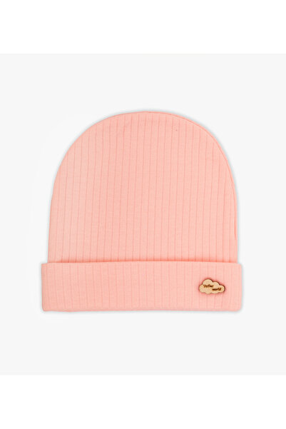 Huglette Bebek Tahta Armalı 4'lü Pamuklu Bere