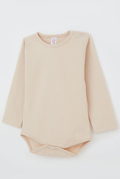 Breeze Cream Colored Snap-On Bodysuit for Baby Boy 9-3 Years