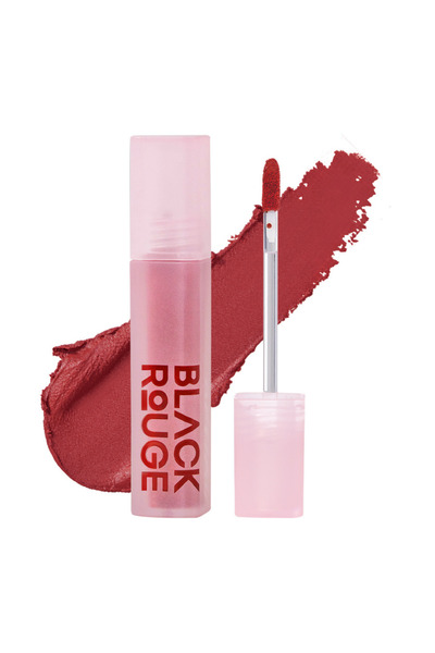 Black Rouge Mat Bitişli Kalıcı Bulaşmayan Kadife Ruj Muddish Cushion Velvet M...