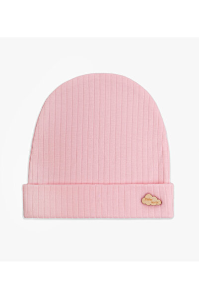 Huglette Bebek Tahta Armalı 4'lü Pamuklu Bere