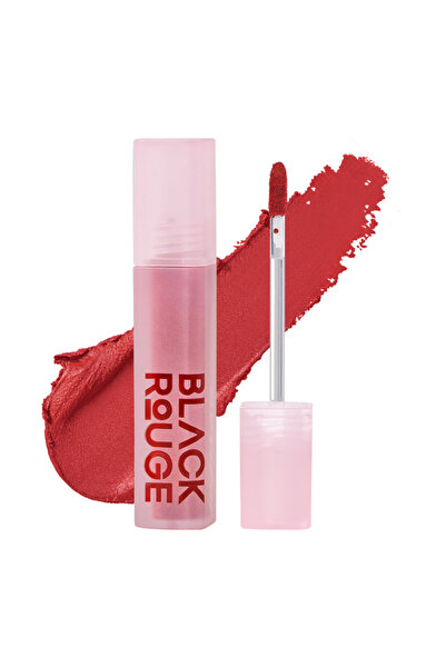 Black Rouge Mat Bitişli Kalıcı Bulaşmayan Kadife Ruj Muddish Cushion Velvet M...