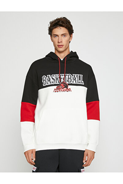 Koton Φούτερ μπάσκετ με κουκούλα