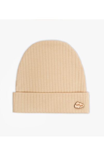 Huglette Bebek Tahta Armalı 4'lü Pamuklu Bere